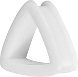 TRIANGULAR SILICONE FLESH TUNNELS