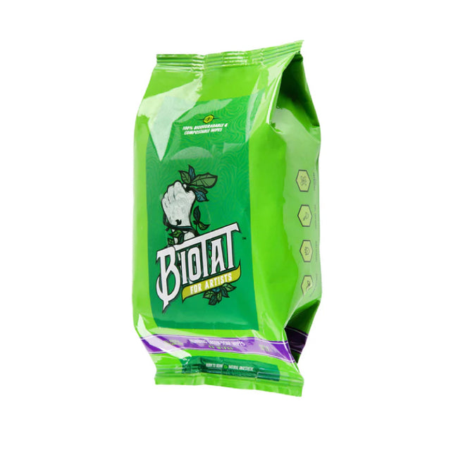 Biotat Betäubungstücher - Green Soap Wipes 40 St.