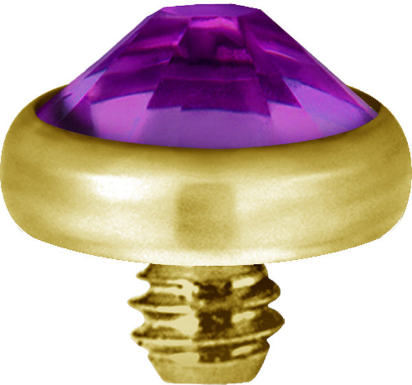 GD TT int JEWELLED FLAT DISC