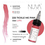 Nuva Colors PMU Pigment - 225 Tickle Me Pink (15 ml)