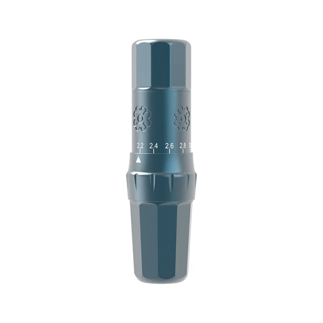Microbeau E.L.B. Permanent Make-up-Maschine mit einstellbarem Hub – Cascade Blue 