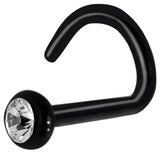 BIOPLAST JEWEL NOSE STUD 1,2mm
