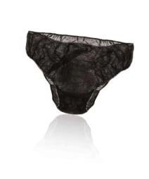 Xanitalia schwarzer Unisex-Slip - Einzelpackung - Polybeutel 20 St.