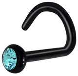 BIOPLAST JEWEL NOSE STUD 1,2mm