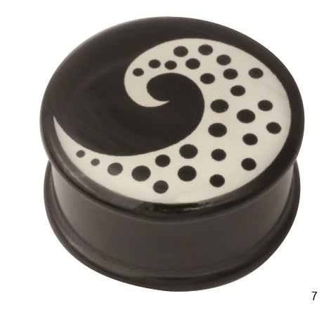 UV PICTURE PLUGS BLACK