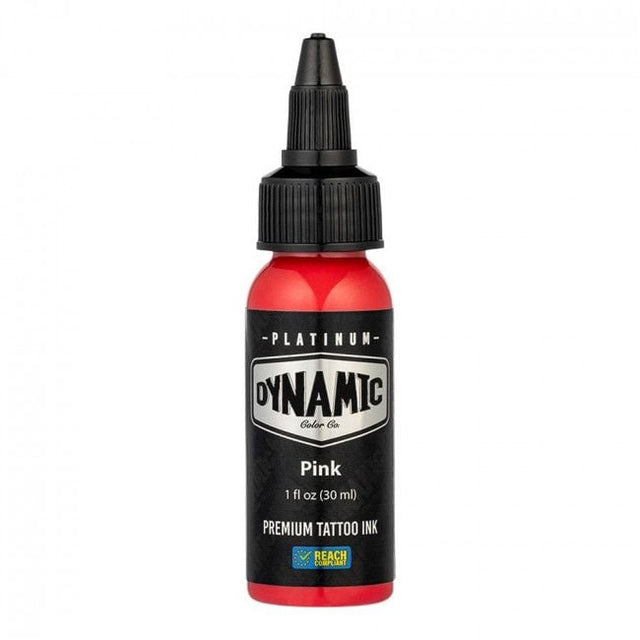 Dynamic Platinum Tattoo Ink - Pink (30 ml) - Reach-konform