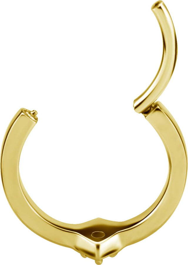 GD 316 HINGED CLICKER 1,2x12mm PREMIUM ZIRCONIA WH mod.27