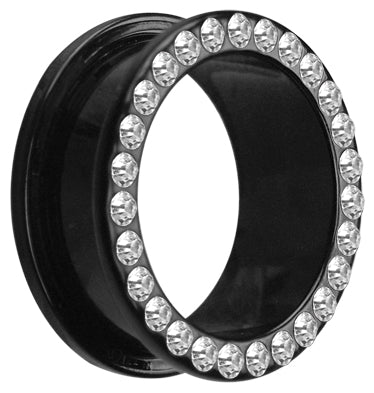 UV JEWELLED FLESH TUNNELS