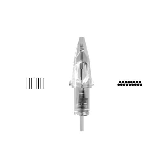 Cheyenne Craft Nadelmodule transparent 20 St. - 17 Magnum 0,35mm Long Taper