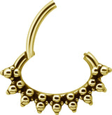 GD 316 HINGED SEPTUM & DAITH CLICKERS 1,2x6mm mod.11