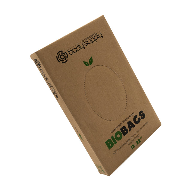 BodySupply Flaschen-Schutzhüllen 200 St. - biologisch abbaubar (13 x 22 cm)