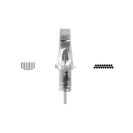 Cheyenne Craft Nadelmodule transparent 20 St. - 17 Soft Magnum 0,35mm Long Taper