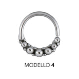 SS 316 FANCY NOSE RINGS