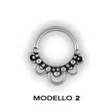 SS 316 FANCY NOSE RINGS