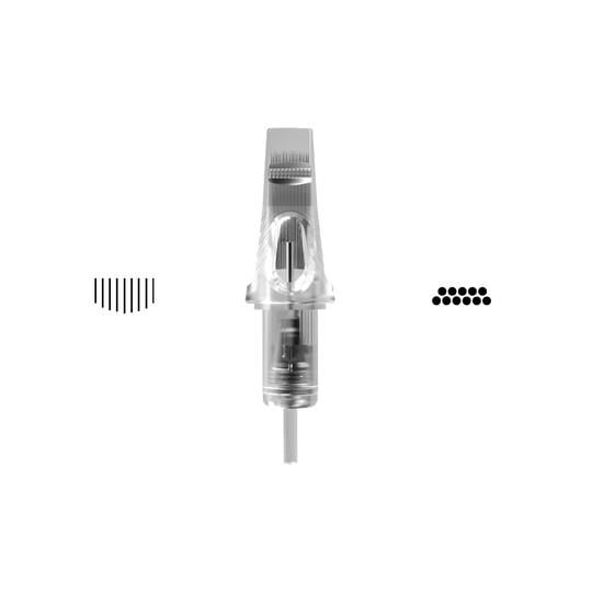 Cheyenne Craft Nadelmodule transparent 20 St. - 13 Soft Magnum 0,35mm Long Taper