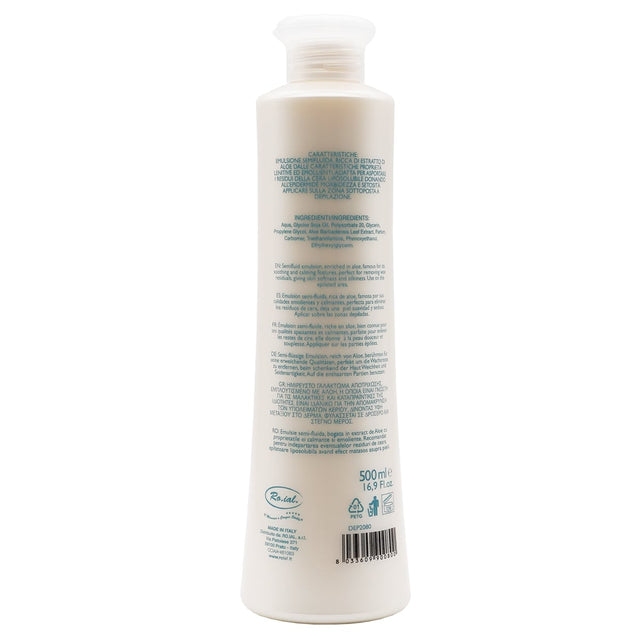 Ro.ial Nachbehandlungsmilch für Enthaarung (500 ml) - Aloe Vera