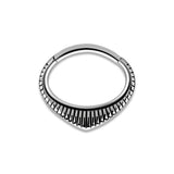 SS 316 HINGED SEPTUM & DAITH CLICKERS 1,2x6mm mod.3