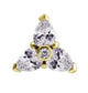 GD 316 int ATTACHMENT 1,2mm CUBIC ZIRCONIA mod. 65L - WH (8mm)
