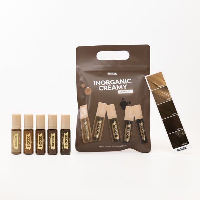 Biotek PMU Pigment - Inorganic Creamy - SET (5 x 15 ml)