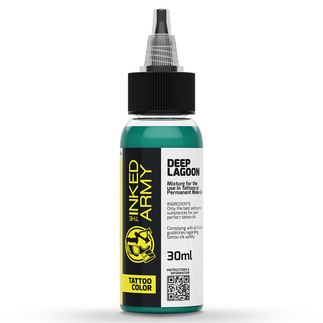 The Inked Army REACH Tattoofarbe - Deep Lagoon (30 ml)