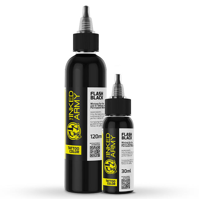 The Inked Army REACH Tattoofarbe - Flash Black