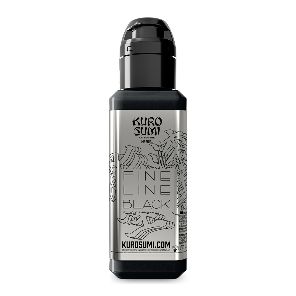 Kuro Sumi Imperial Tattoofarbe - Fine Line Black - (44 ml)