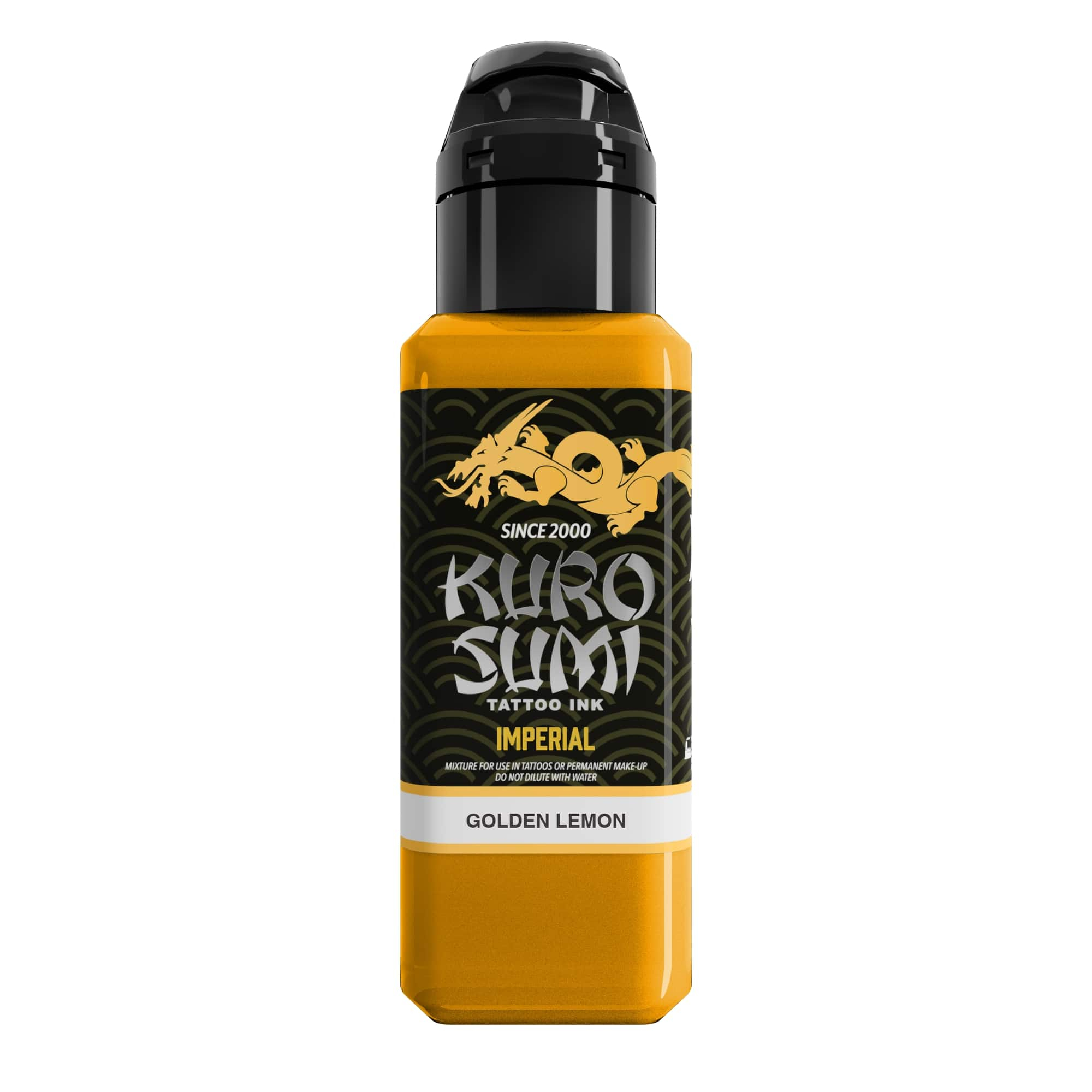 Kuro Sumi Imperial Tattoofarbe - Golden Lemon