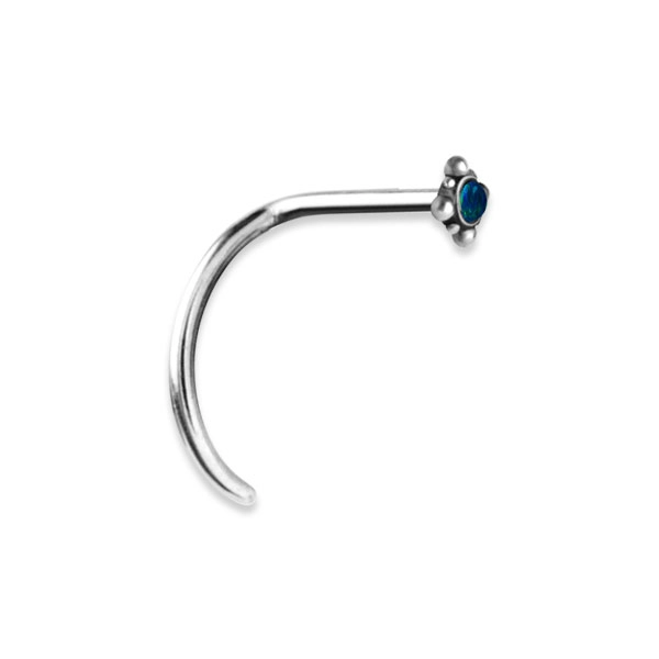 OPAL NOSESTUDS CURVED 0,8mm mod. 24