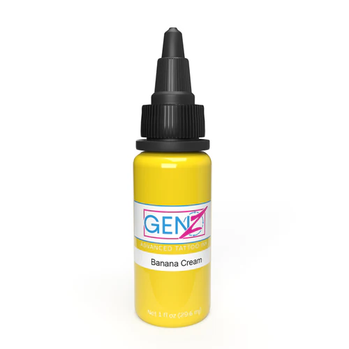 Intenze Ink Tattoofarbe REACH - Banana Cream (30 ml)