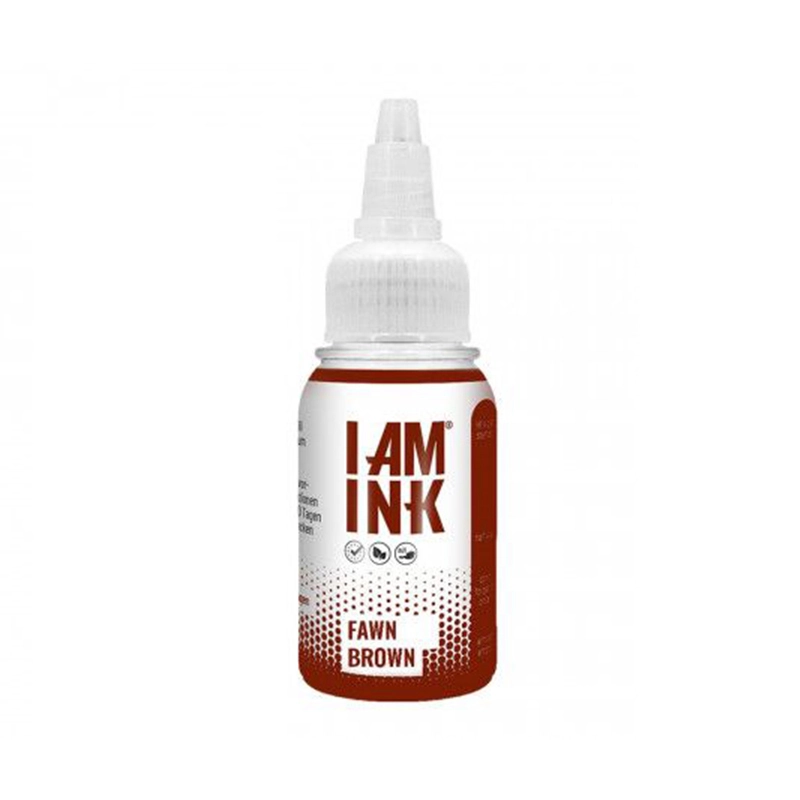 I AM INK Tattoofarbe - Fawn Brown (30 ml)
