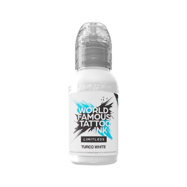 World Famous Limitless Tattoofarbe - Michele Turco White (30 ml)