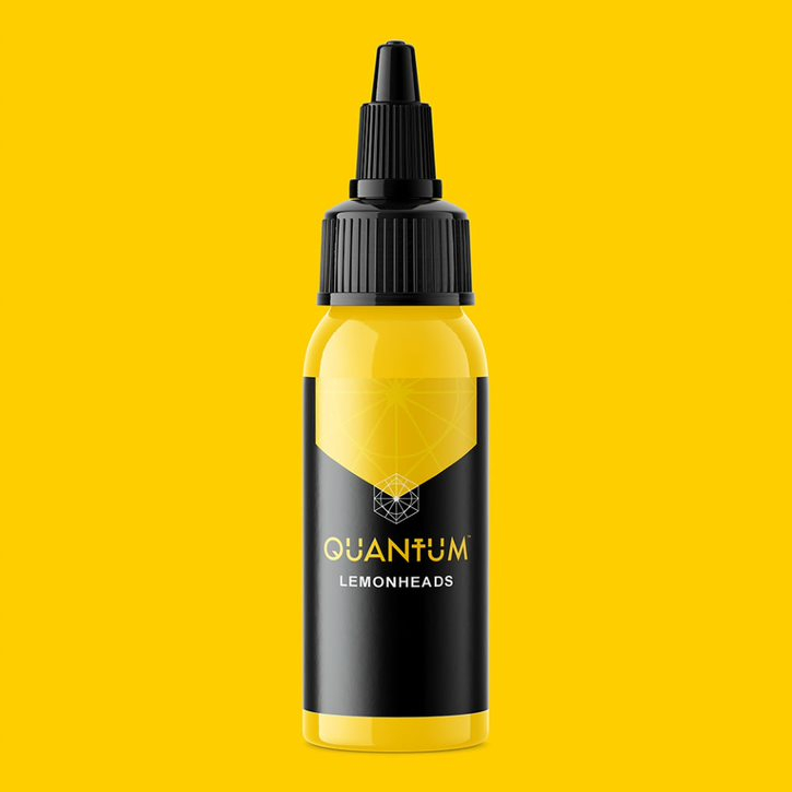 Quantum Tattoo Ink - Lemon Heads REACH Gold Label (30ml)