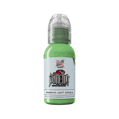 World Famous Limitless Tattoofarbe - A.D. Pancho Light Green (30 ml)