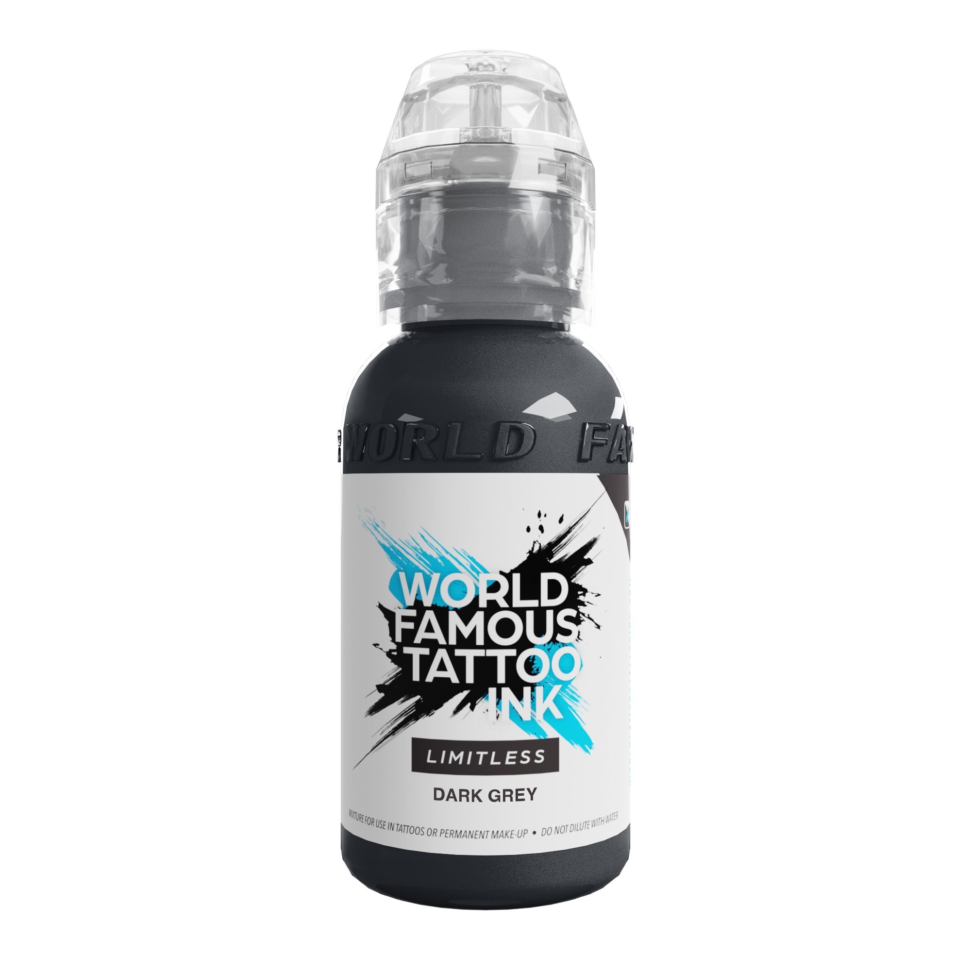 World Famous Limitless Tattoofarbe - Dark Grey 1 (30ml)