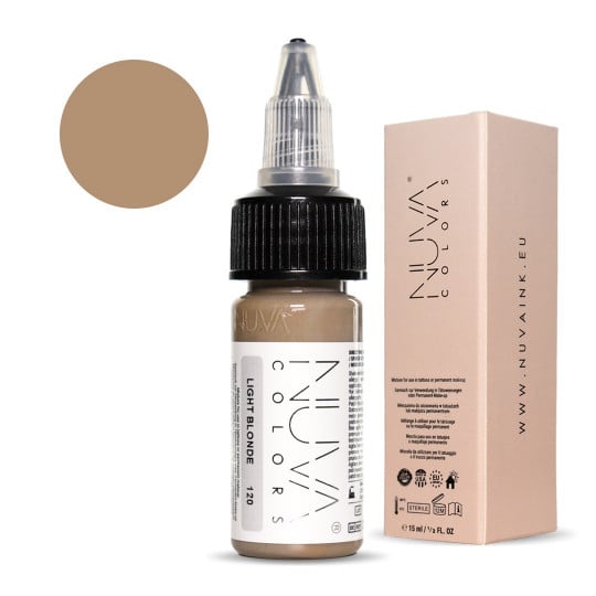 Nuva Colors PMU Pigment - 120 Light Blonde (15 ml)