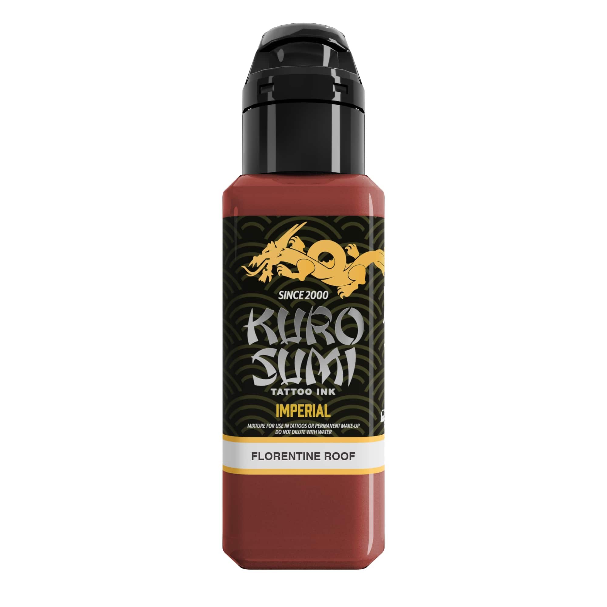 Kuro Sumi Imperial Tattoofarbe - Florentine Roof