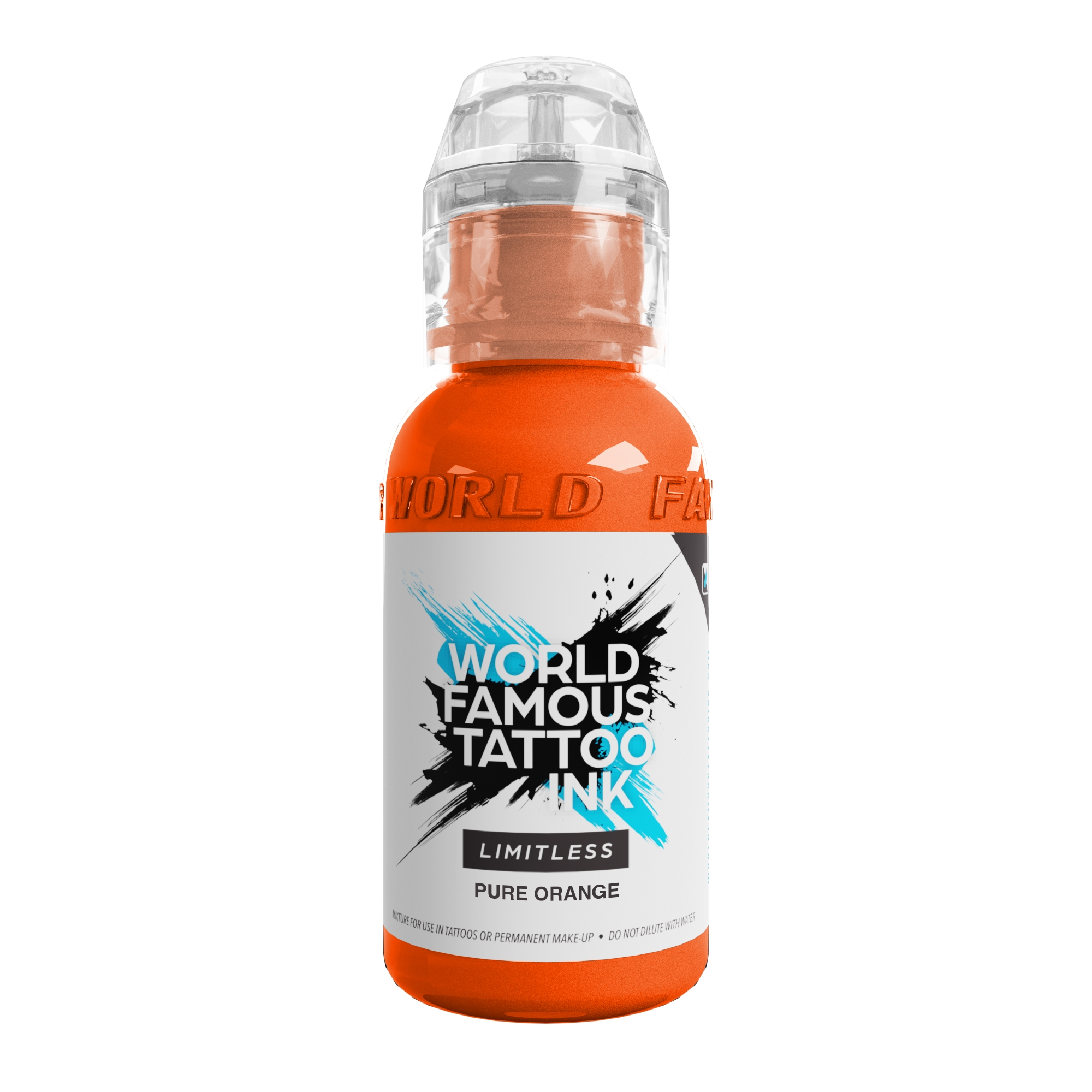 World Famous Limitless Tattoofarbe - Pure Orange (30ml)