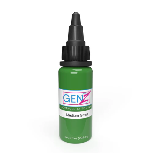 Intenze Ink Tattoofarbe REACH - Medium Grass (30 ml)