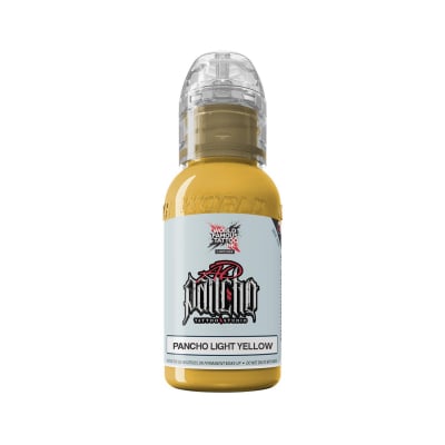 World Famous Limitless Tattoofarbe - A.D. Pancho Light Yellow (30 ml)