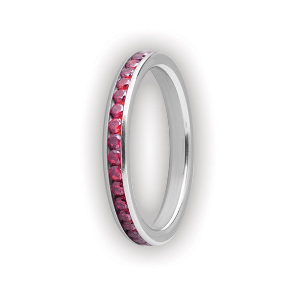 SINGLE JEWELLED CRYSTAL RING