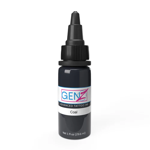 Intenze Ink Tattoofarbe REACH - Coal (30 ml)