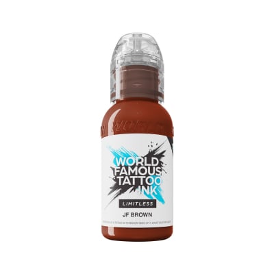 World Famous Limitless Tattoofarbe - JF Brown (30 ml)