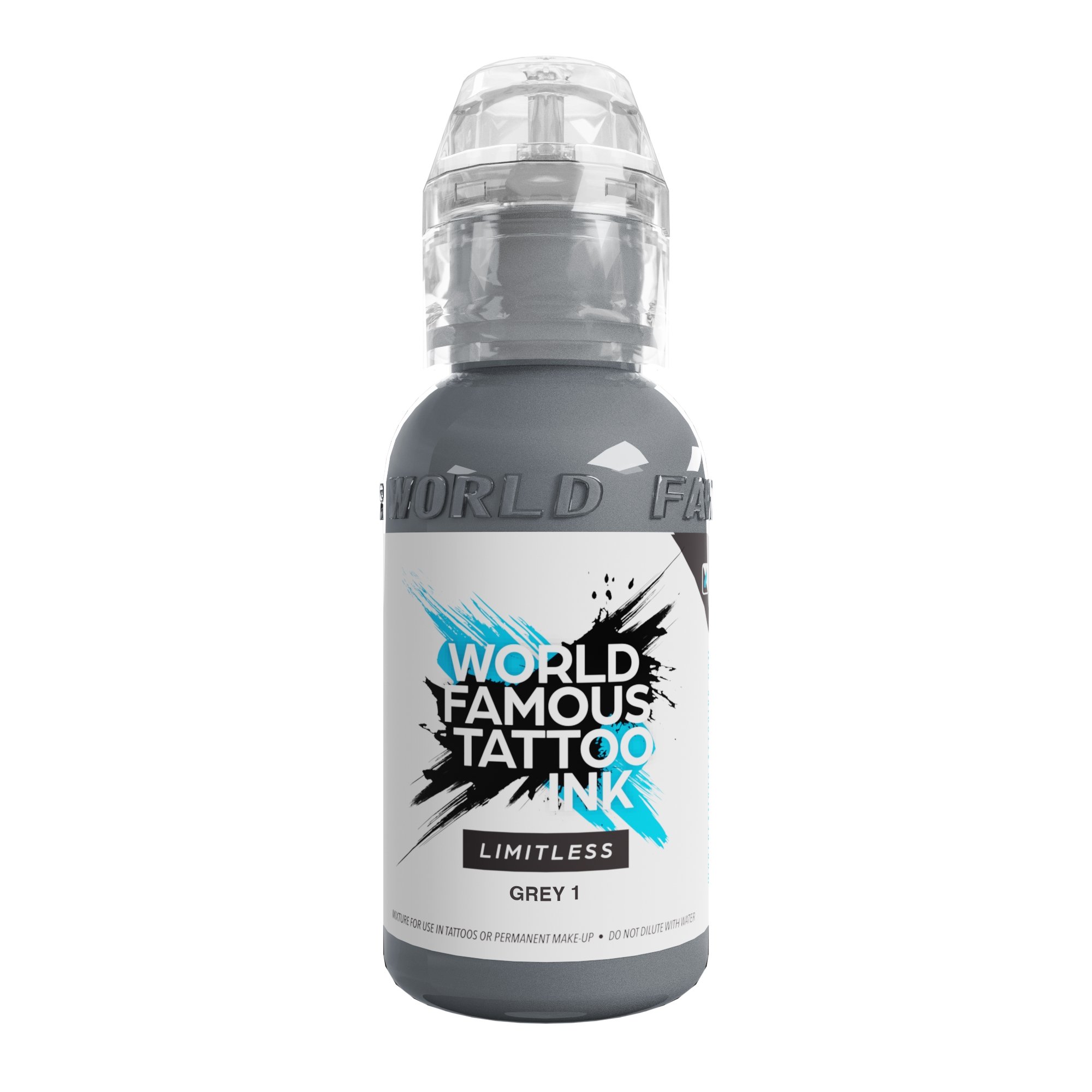 World Famous Limitless Tattoofarbe - Grey 1 (30ml)