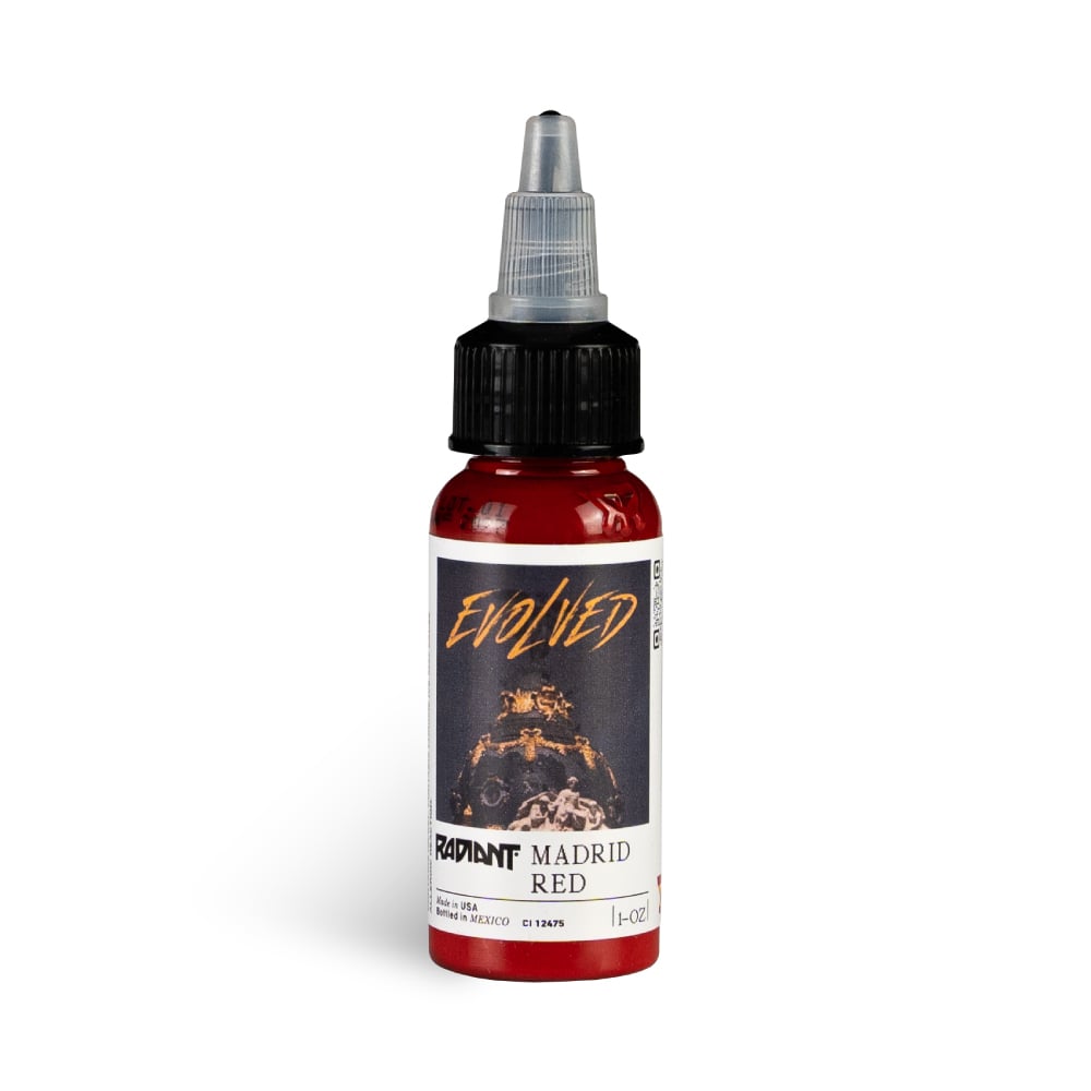 Radiant Tattoofarbe REACH - Madrid Red (30 ml)