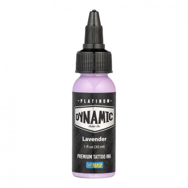 Dynamic Platinum Tattoo Ink - Lavender (30 ml) - Reach-konform