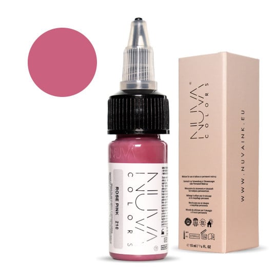 Nuva Colors PMU Pigment - 210 Rose Pink (15 ml)