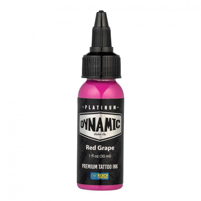 Dynamic Platinum Tattoo Ink - Red Grape (30 ml) - Reach-konform