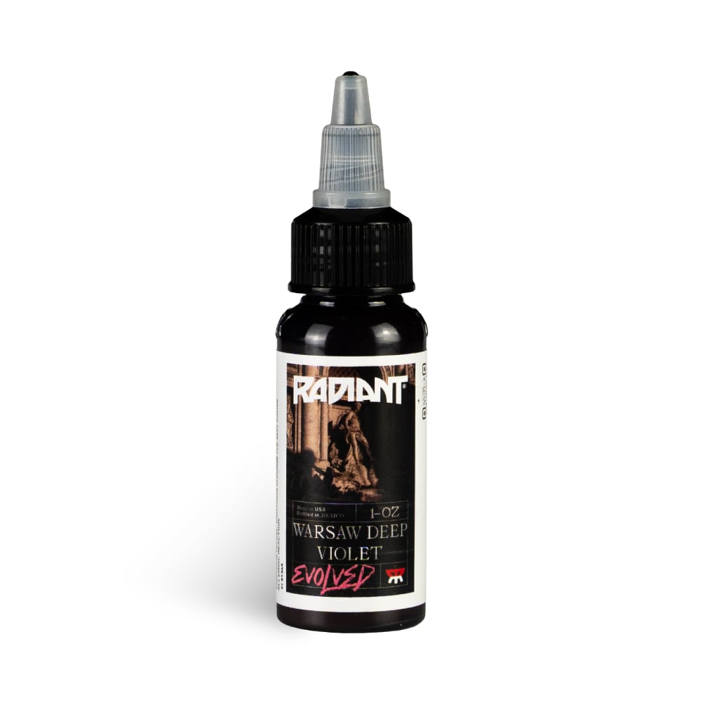 Radiant Tattoofarbe REACH - Warsaw Deep Violet (30 ml)