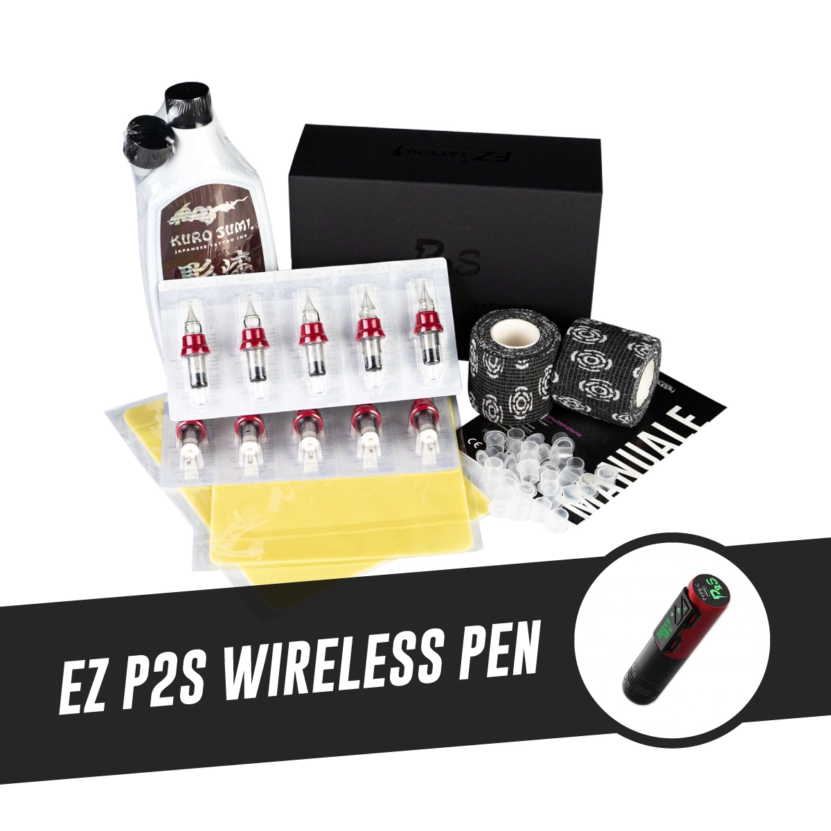 Basic Tattoo Set - Wireless Maschine EZ P2S
