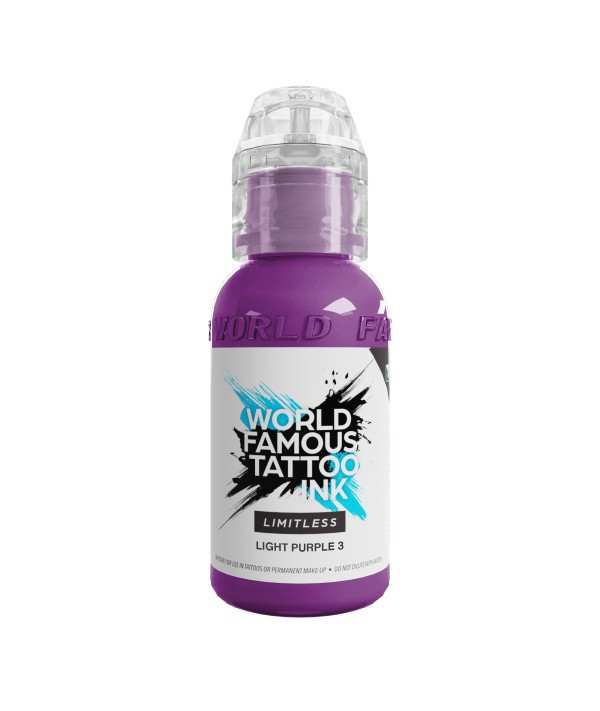 World Famous Limitless Tattoofarbe - Light Purple 3 (30ml)